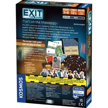 EXIT: Theft on the Mississippi-Games-Tools 4 Teaching-Classroom Decor and More