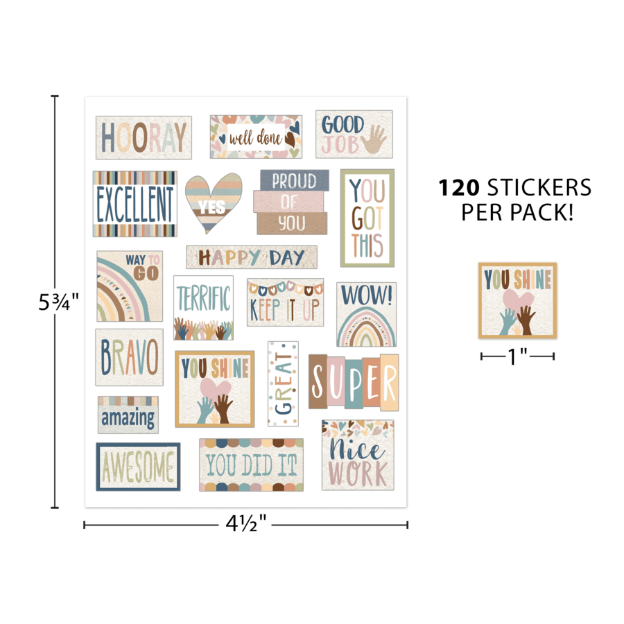 Everyone is Welcome Stickers-Stickers-Tools 4 Teaching-Classroom Decor and More