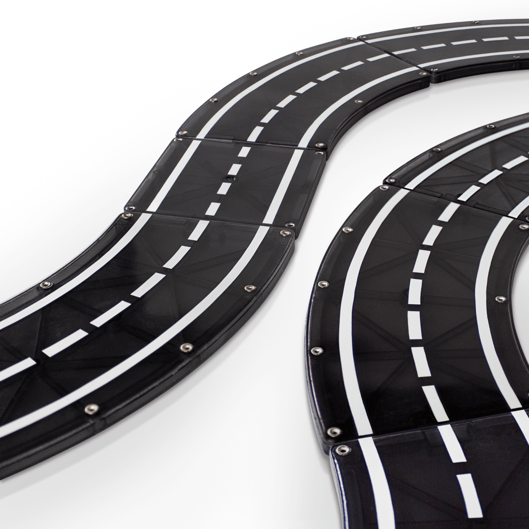 Magna-Tiles® XTRAS: Roads 12-Piece Set-Magnatiles-Tools 4 Teaching-Classroom Decor and More