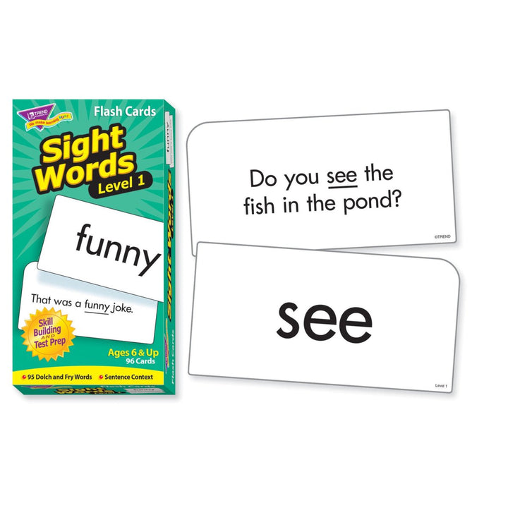Sight Words – Level 1 Skill Drill Flash Cards-Flashcards-Tools 4 Teaching-Classroom Decor and More