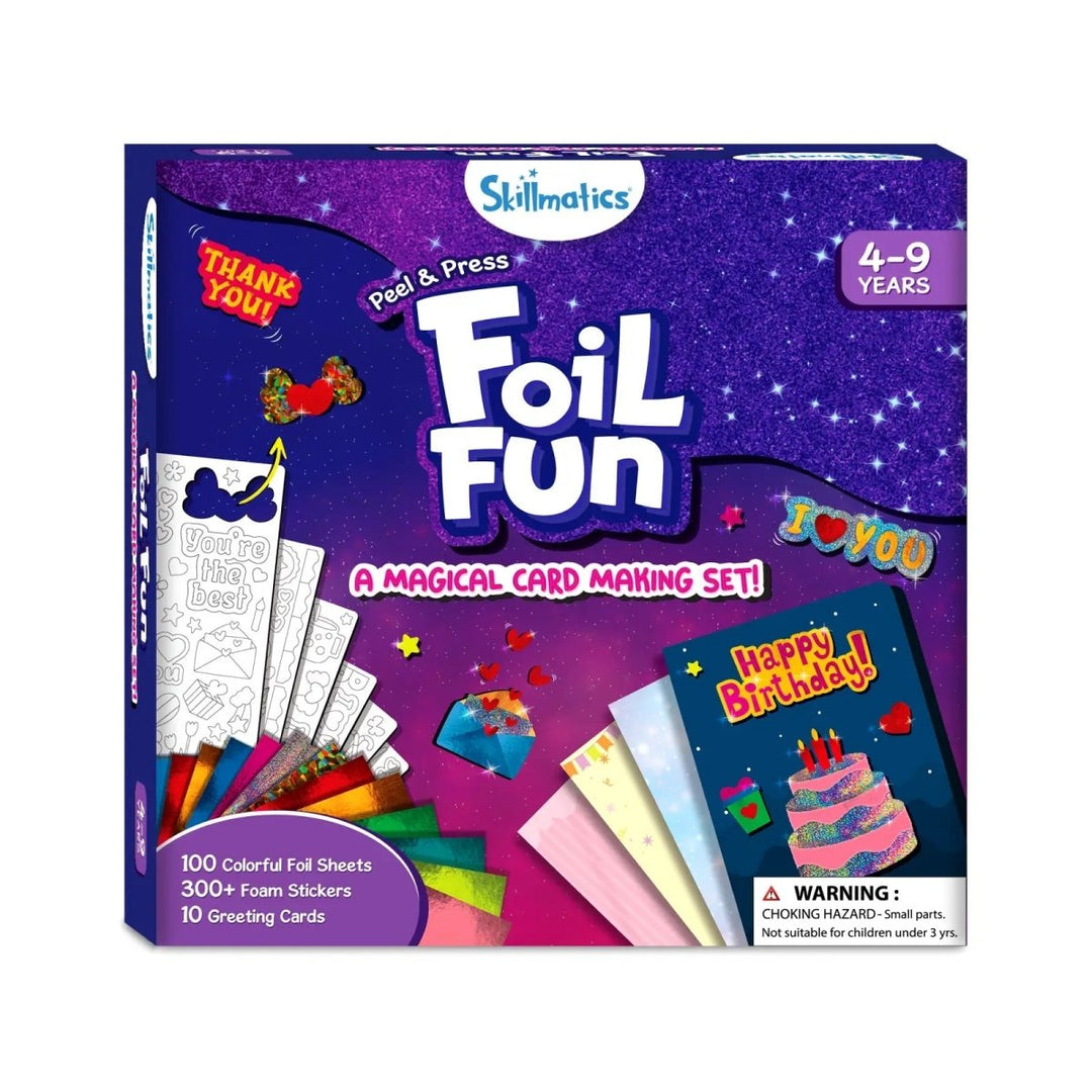 Foil Fun: Card Making Set | No Mess Art Kit (Ages 4-9)-Craft Activity-Tools 4 Teaching-Classroom Decor and More