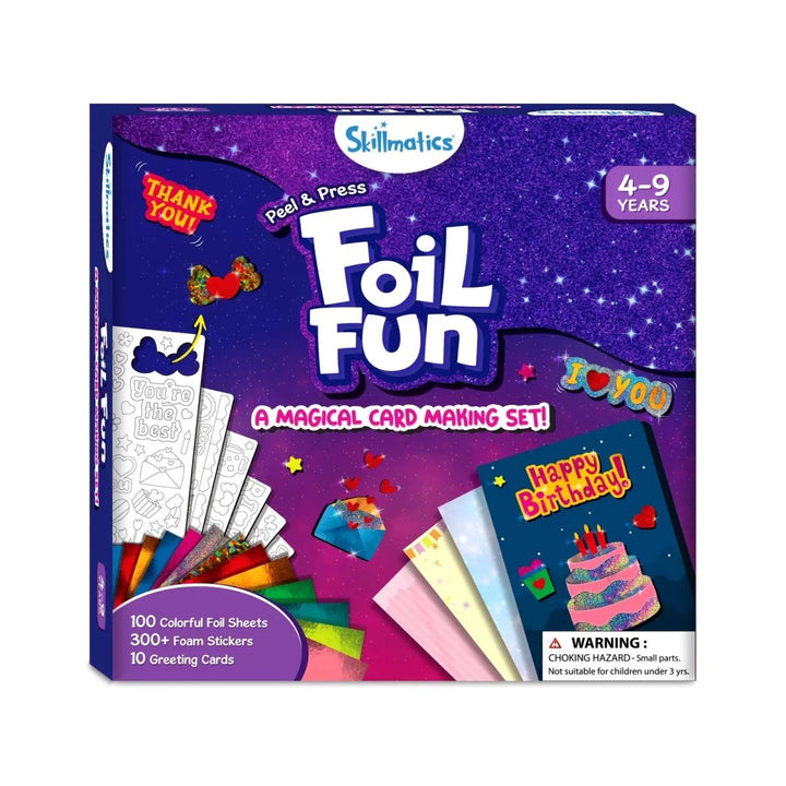 Foil Fun: Card Making Set | No Mess Art Kit (Ages 4-9)-Craft Activity-Tools 4 Teaching-Classroom Decor and More