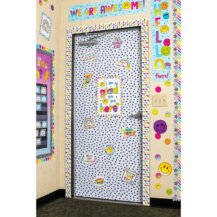 Brights 4Ever I Am So Glad You Are Here Positive Poster-Posters-Tools 4 Teaching-Classroom Decor and More