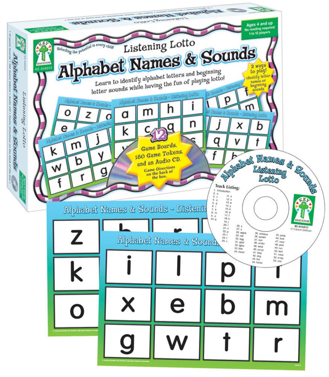 *Alphabet Names & Sounds Board Game Grade PK-1-Subjects - Reading - Alphabet-Tools 4 Teaching-Classroom Decor and More