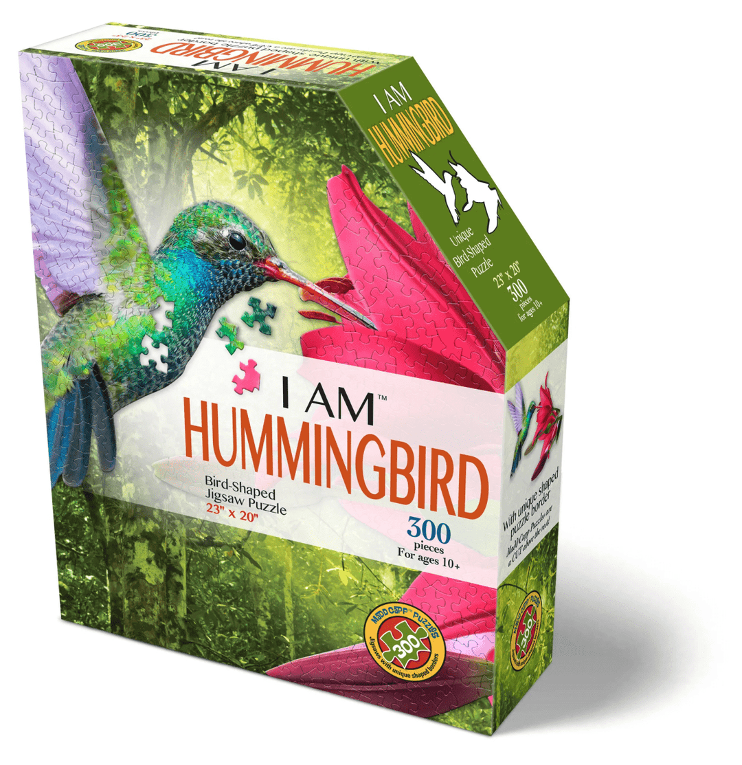 I AM HUMMINGBIRD 300 pcs Puzzle-Puzzles-Tools 4 Teaching-Classroom Decor and More