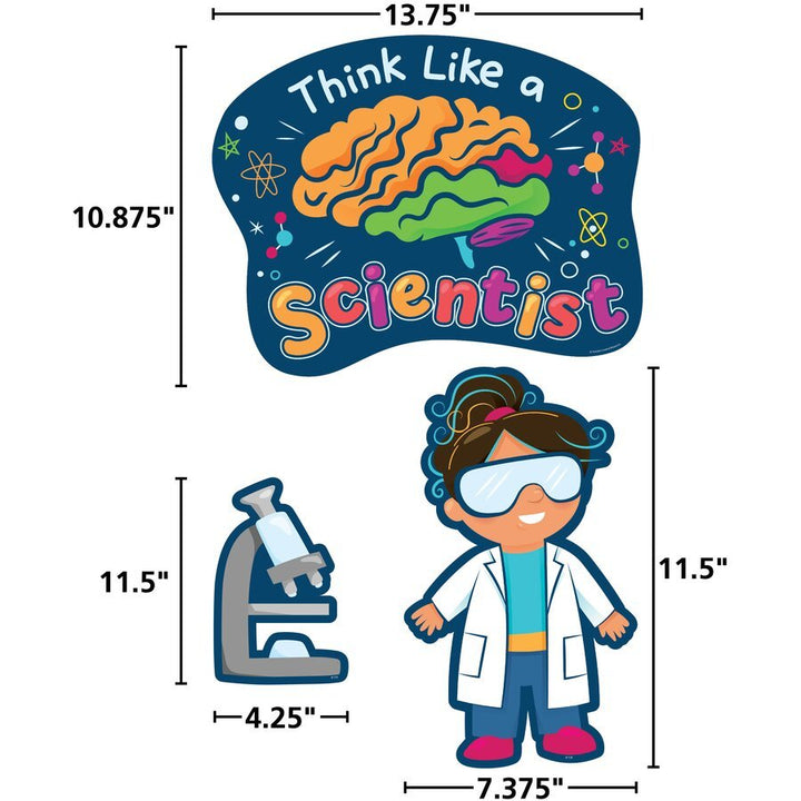 Science Talk Bulletin Board-Bulletin Board Sets-Tools 4 Teaching-Classroom Decor and More