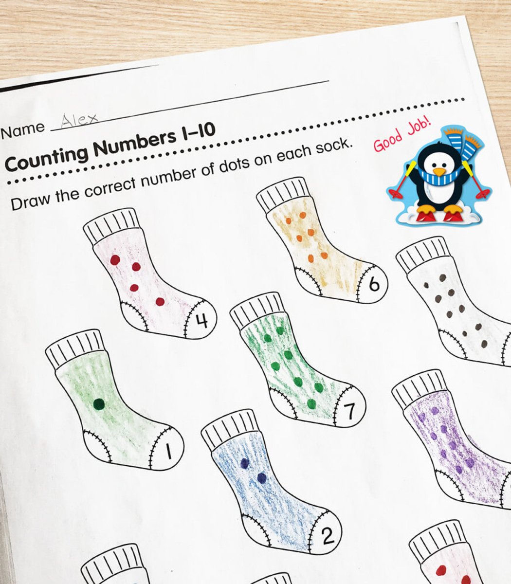 Penguins Shape Stickers-Tools 4 Teaching-Classroom Decor and More