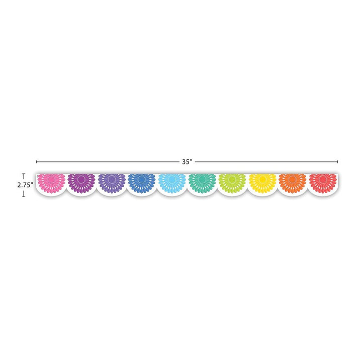 Colorful Fiesta Die-Cut Border Trim-Borders-Tools 4 Teaching-Classroom Decor and More