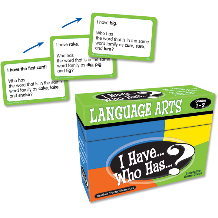 I Have… Who Has…? Language Arts Game-Writing-Tools 4 Teaching-Classroom Decor and More