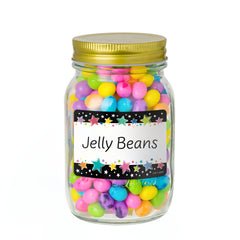 Star Bright Colorful Stars on Black Labels-Banner-Tools 4 Teaching-Classroom Decor and More