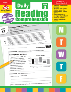 Daily Reading Comprehension-Subjects - Reading - Reading Books-Tools 4 Teaching-Classroom Decor and More