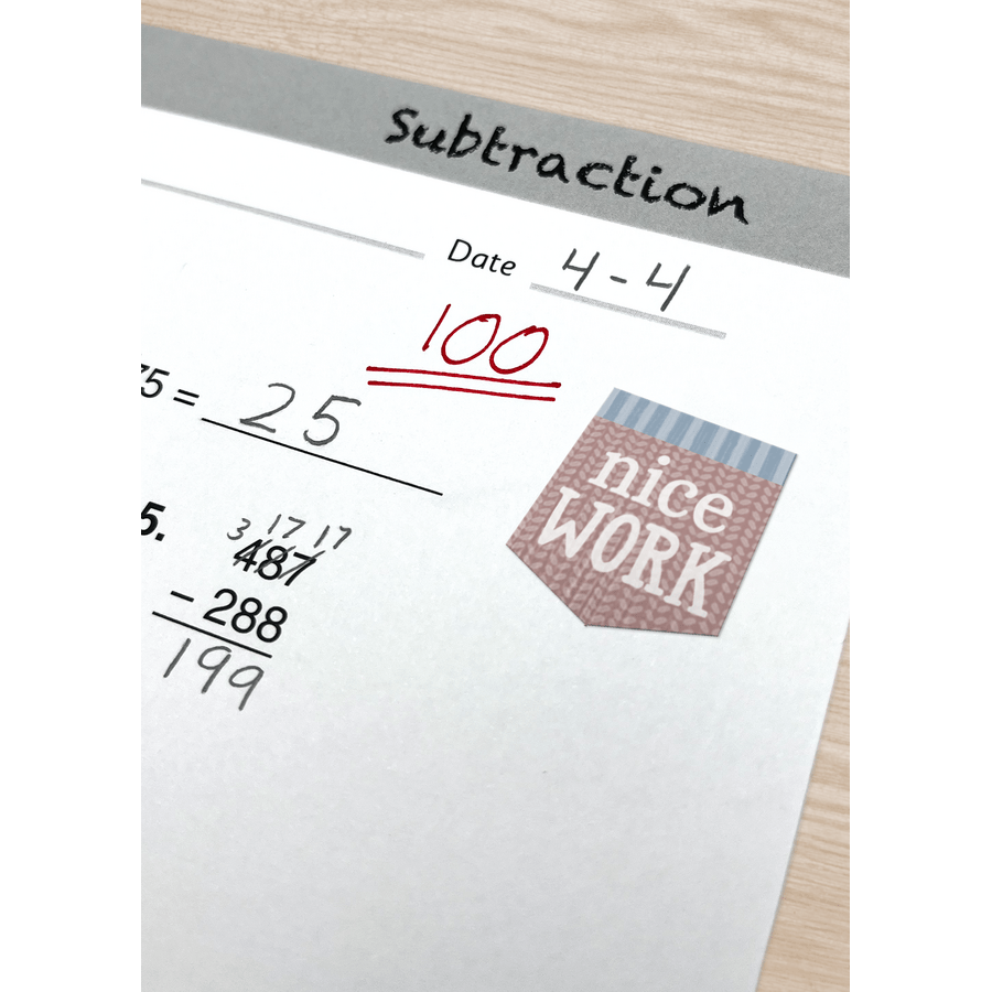 Classroom Cottage Stickers-Stickers-Tools 4 Teaching-Classroom Decor and More