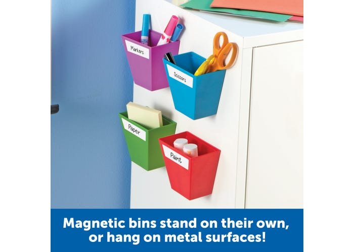 Magnetic Create-a-Space™ Storage Boxes-Organization-Tools 4 Teaching-Classroom Decor and More