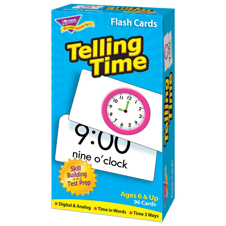 Telling Time Skill Drill Flash Cards-Flashcards-Tools 4 Teaching-Classroom Decor and More
