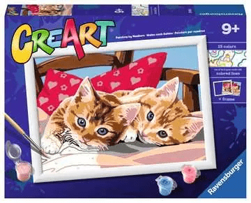 CREART Two Cuddly Cats-Craft Activity-Tools 4 Teaching-Classroom Decor and More