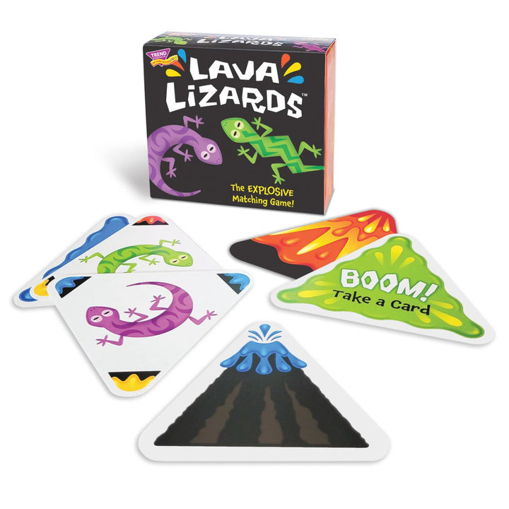 *Lava Lizards Three Corner Card Game-Games-Tools 4 Teaching-Classroom Decor and More