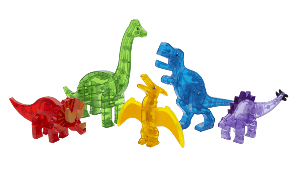 Magna-Tiles® Dinos 5-Piece Set-Magnatiles-Tools 4 Teaching-Classroom Decor and More