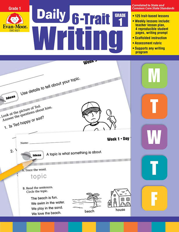 Daily 6- Trait Writing-ELA Books-Tools 4 Teaching-Classroom Decor and More