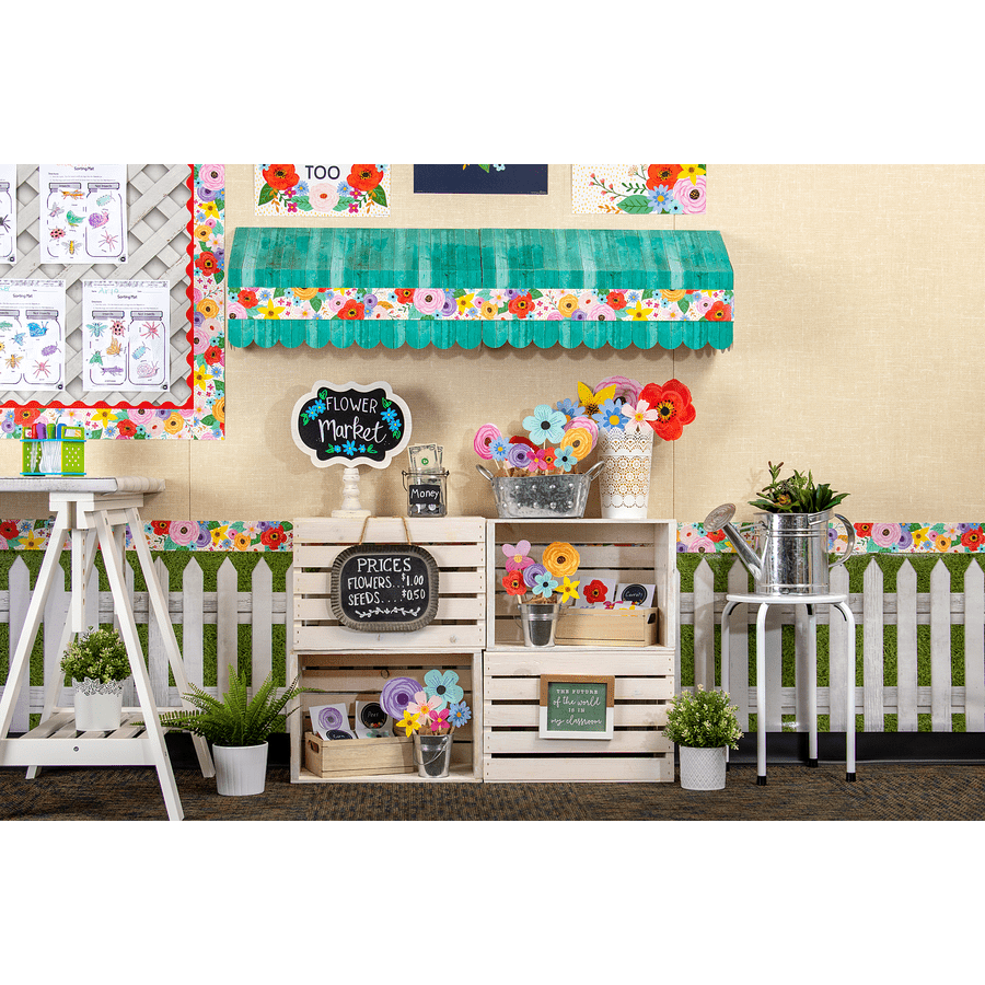 Wildflowers Accents (Assorted Sizes)-Accents-Tools 4 Teaching-Classroom Decor and More