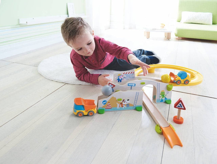 Kullerbu Construction Site Play Track Starter Set-Vehicles & Construction-Tools 4 Teaching-Classroom Decor and More