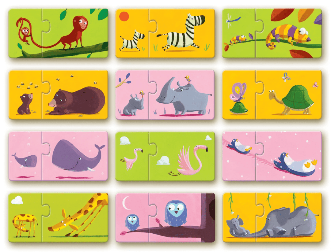 Mom & Baby Puzzle Duo Matching Activity-Puzzles-Tools 4 Teaching-Classroom Decor and More