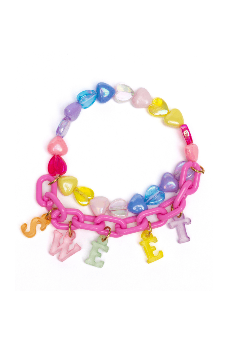 Sweet Heart Bracelet, Assorted-Dress Up & Jewelry-Tools 4 Teaching-Classroom Decor and More