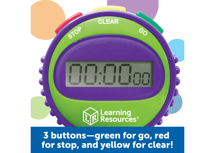 Simple Stopwatch (Assorted)-Classroom Essentials-Tools 4 Teaching-Classroom Decor and More