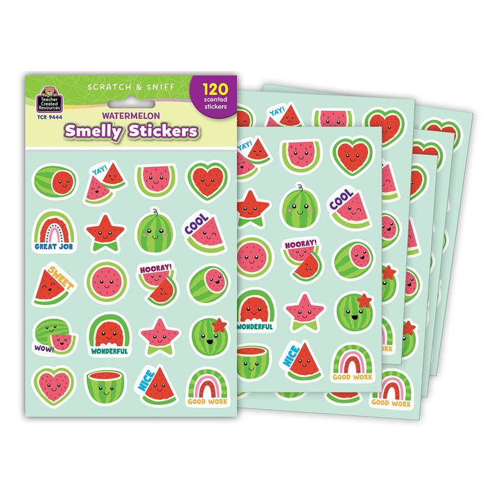 Watermelon Smelly Stickers-Stickers-Tools 4 Teaching-Classroom Decor and More
