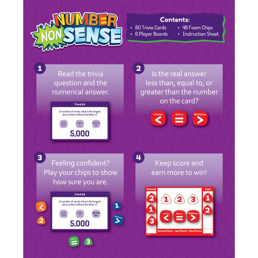 Number (Non)Sense-Numbers, Counting & Sorting-Tools 4 Teaching-Classroom Decor and More