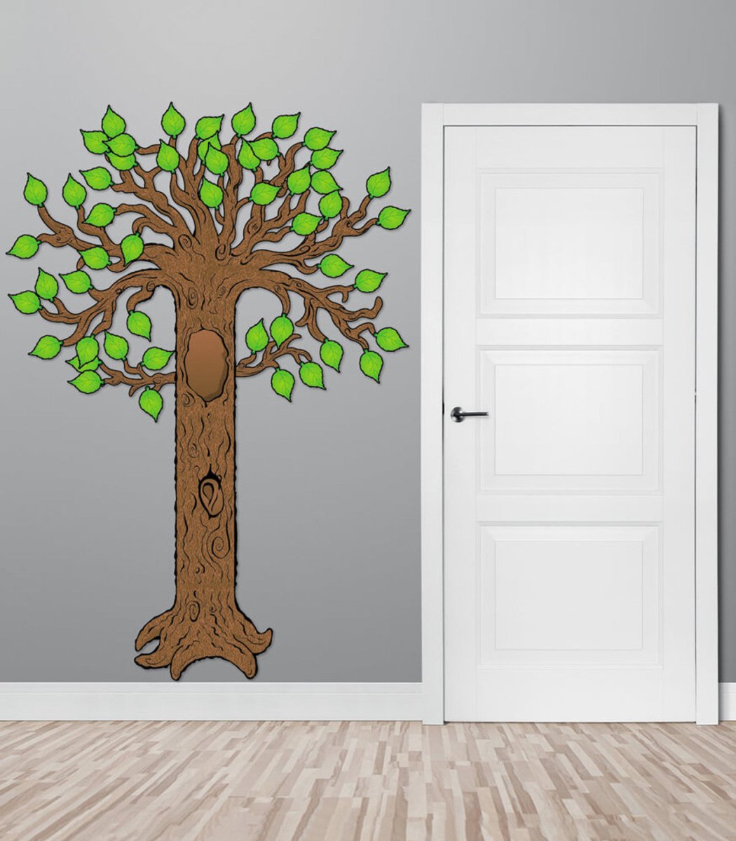 Big Tree Bulletin Board Set-Bulletin Board Sets-Tools 4 Teaching-Classroom Decor and More