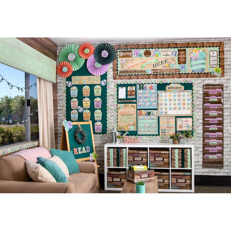 Better Than Paper® Bulletin Board Roll: White Brick-Bulletin Board Paper - Better Than Paper-Tools 4 Teaching-Classroom Decor and More