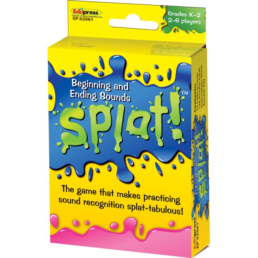 Beginning and Ending Sounds Splat Game-Subjects - Reading - Reading Manipulatives-Tools 4 Teaching-Classroom Decor and More