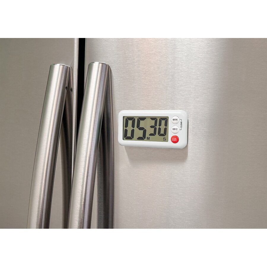 White Magnetic Digital Classroom Timer-Classroom Essentials-Tools 4 Teaching-Classroom Decor and More