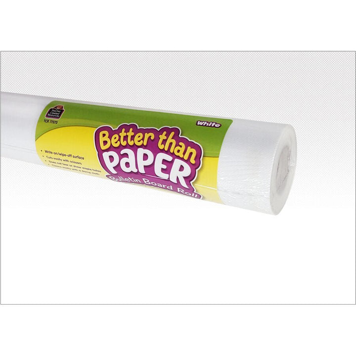 Better Than Paper® Bulletin Board Roll: White-Bulletin Board Paper - Better Than Paper-Tools 4 Teaching-Classroom Decor and More