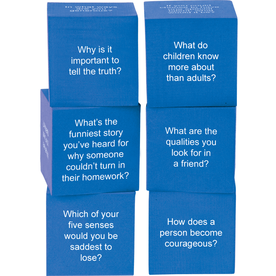 Foam Life Question Cubes-Writing-Tools 4 Teaching-Classroom Decor and More