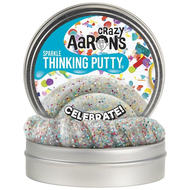 *Crazy Aaron's® - Sparkle Thinking Putty® (Celebrate)-Thinking Putty-Tools 4 Teaching-Classroom Decor and More