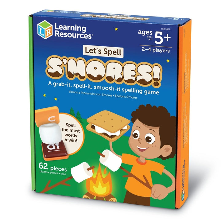Let's Spell S'Mores!-Subjects - Reading - Reading Manipulatives-Tools 4 Teaching-Classroom Decor and More