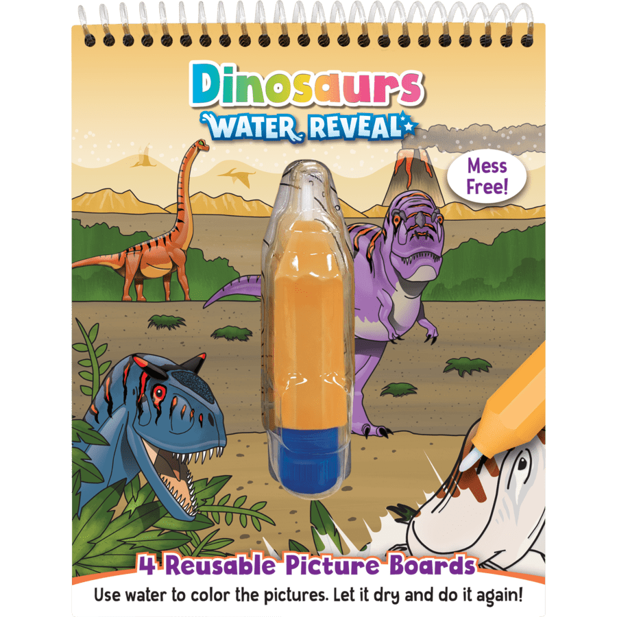 Dinosaurs Water Reveal-Activity Pads-Tools 4 Teaching-Classroom Decor and More