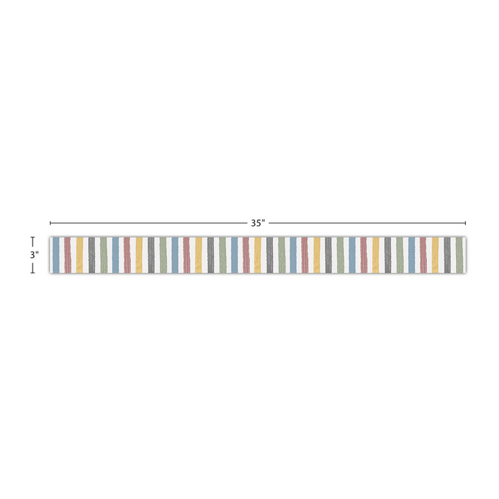 Classroom Cottage Stripes Straight Border Trim-Borders-Tools 4 Teaching-Classroom Decor and More