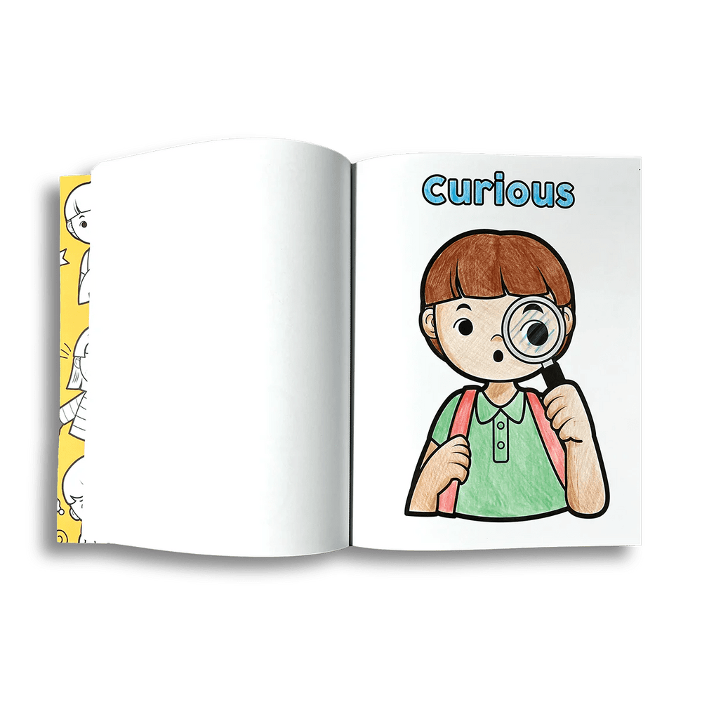 My First Feelings Toddler Color-in Book-Craft Activity-Tools 4 Teaching-Classroom Decor and More