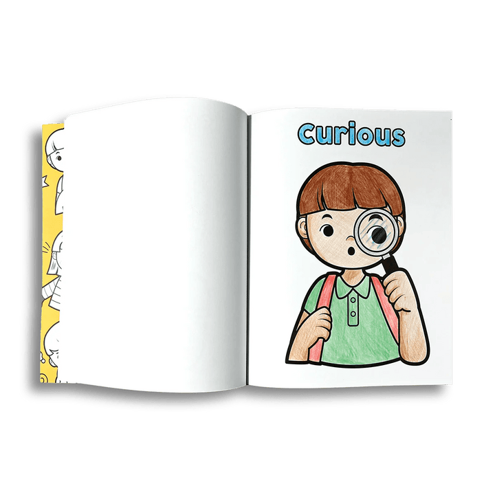 My First Feelings Toddler Color-in Book-Craft Activity-Tools 4 Teaching-Classroom Decor and More