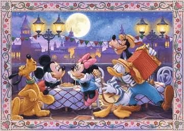 Disney Mickey Mouse: Mosaic Mickey (1000 pc)-Puzzles-Tools 4 Teaching-Classroom Decor and More
