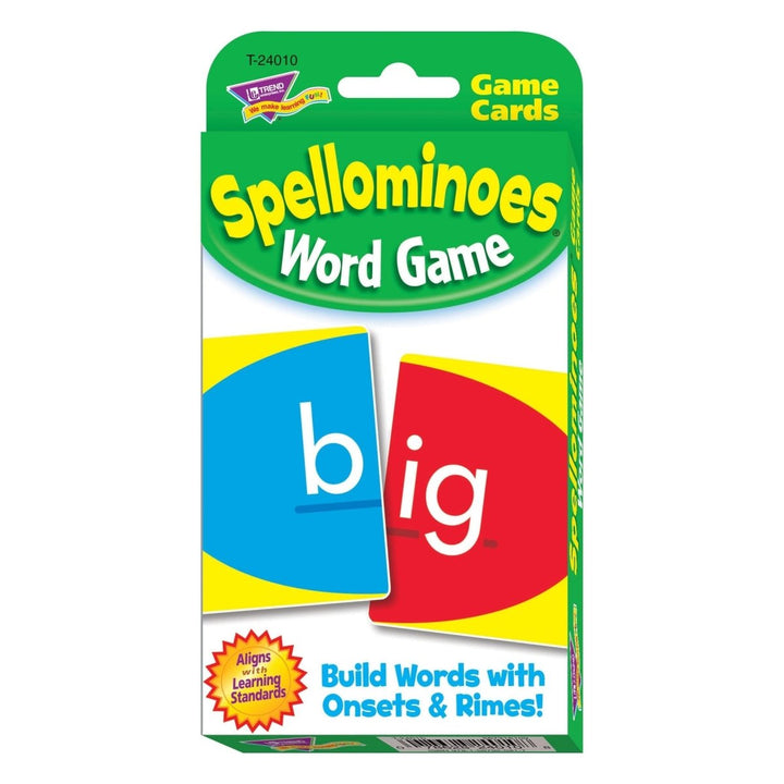Spellominoes® Challenge Cards®-Subjects - Reading - Reading Manipulatives-Tools 4 Teaching-Classroom Decor and More