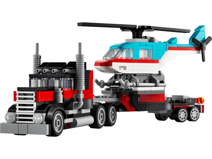 LEGO® Creator Flatbed Truck with Helicopter-LEGO-Tools 4 Teaching-Classroom Decor and More