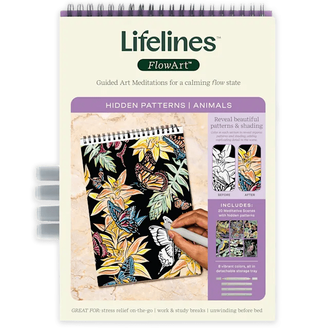 Lifelines™ FlowArt™ Hidden Patterns | Animals-Activity Pads-Tools 4 Teaching-Classroom Decor and More