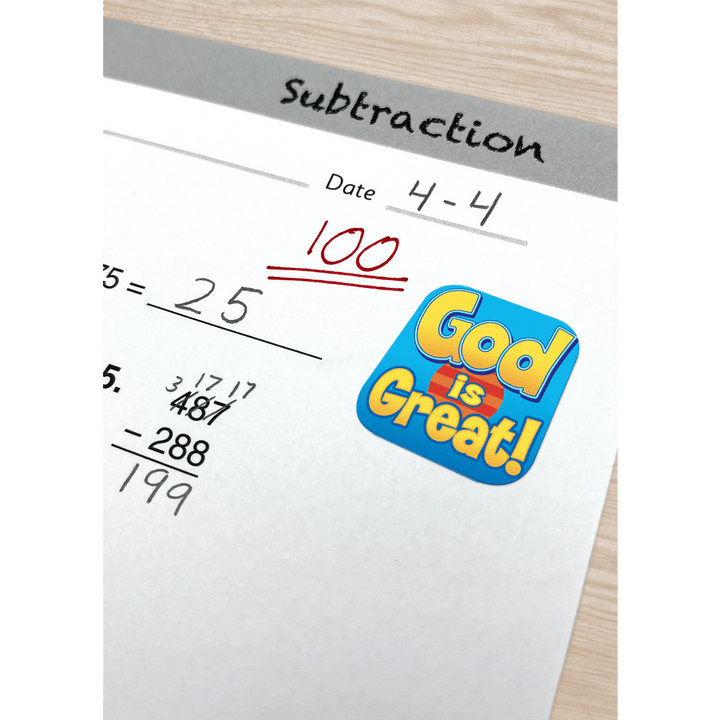 God is Great Stickers-Stickers-Tools 4 Teaching-Classroom Decor and More