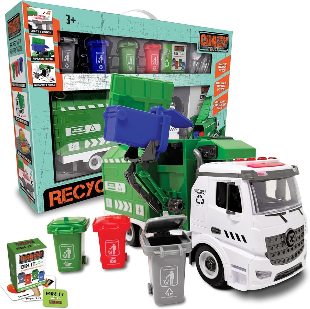 Garbage Recycling Truck Lights and Sounds-Vehicles & Construction-Tools 4 Teaching-Classroom Decor and More