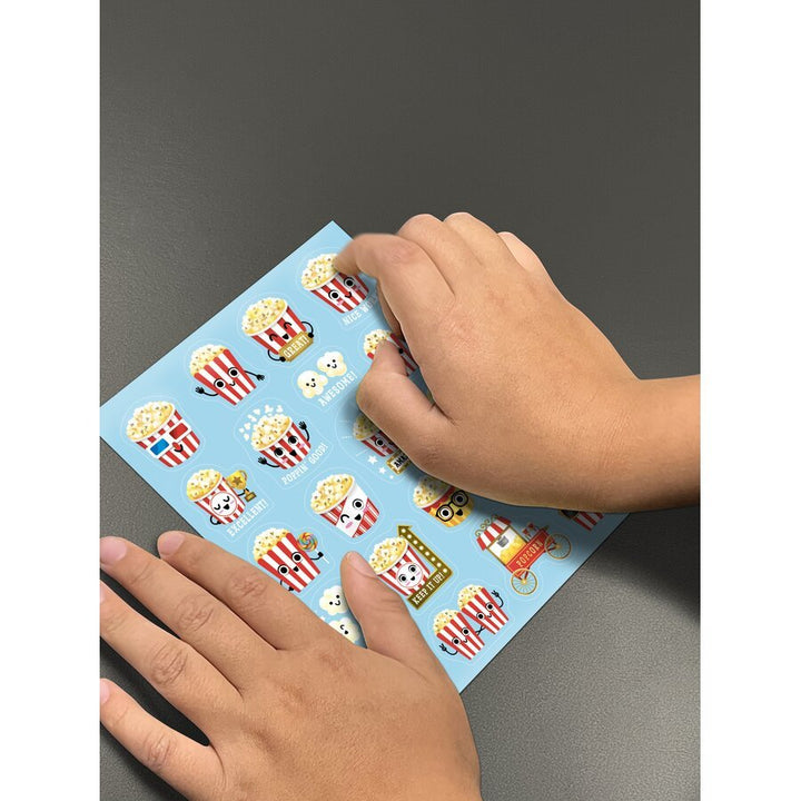Popcorn Smelly Stickers-Stickers-Tools 4 Teaching-Classroom Decor and More