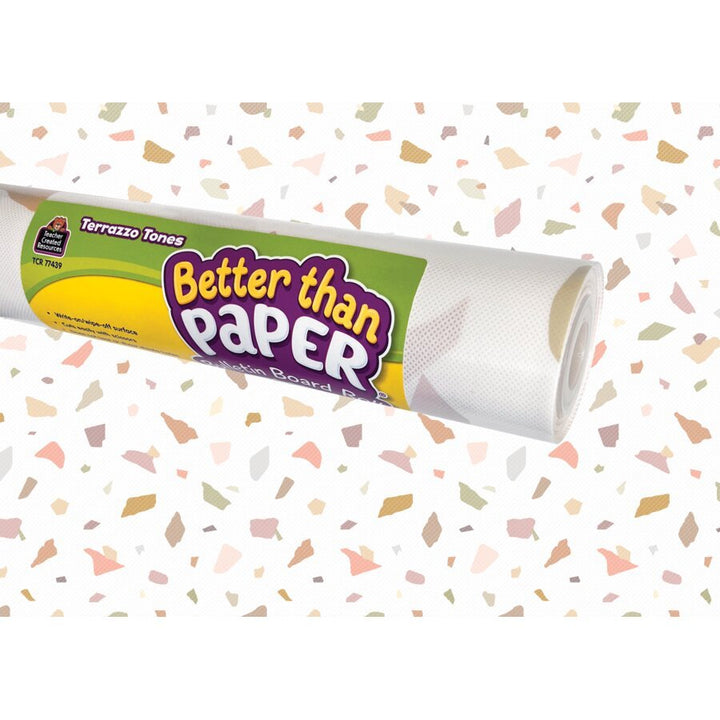 Better Than Paper® Bulletin Board Roll: Terrazzo Tones-Bulletin Board Paper - Better Than Paper-Tools 4 Teaching-Classroom Decor and More