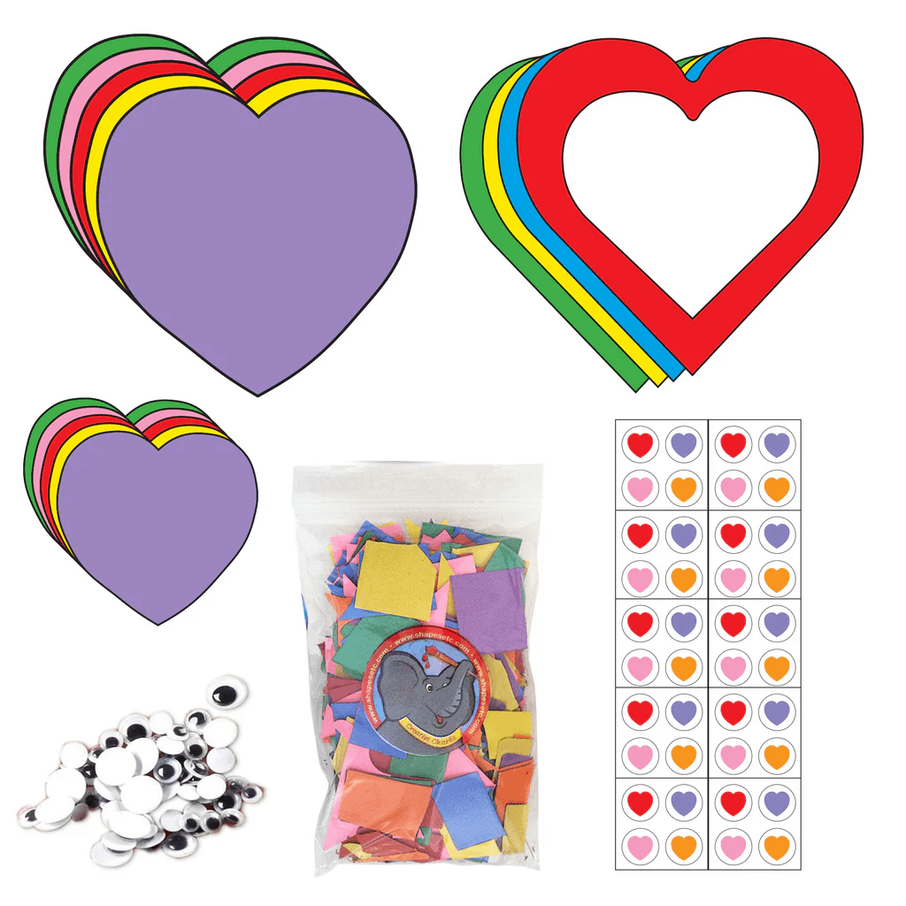 Valentine's Deluxe Activity Kit-Tools 4 Teaching-Classroom Decor and More